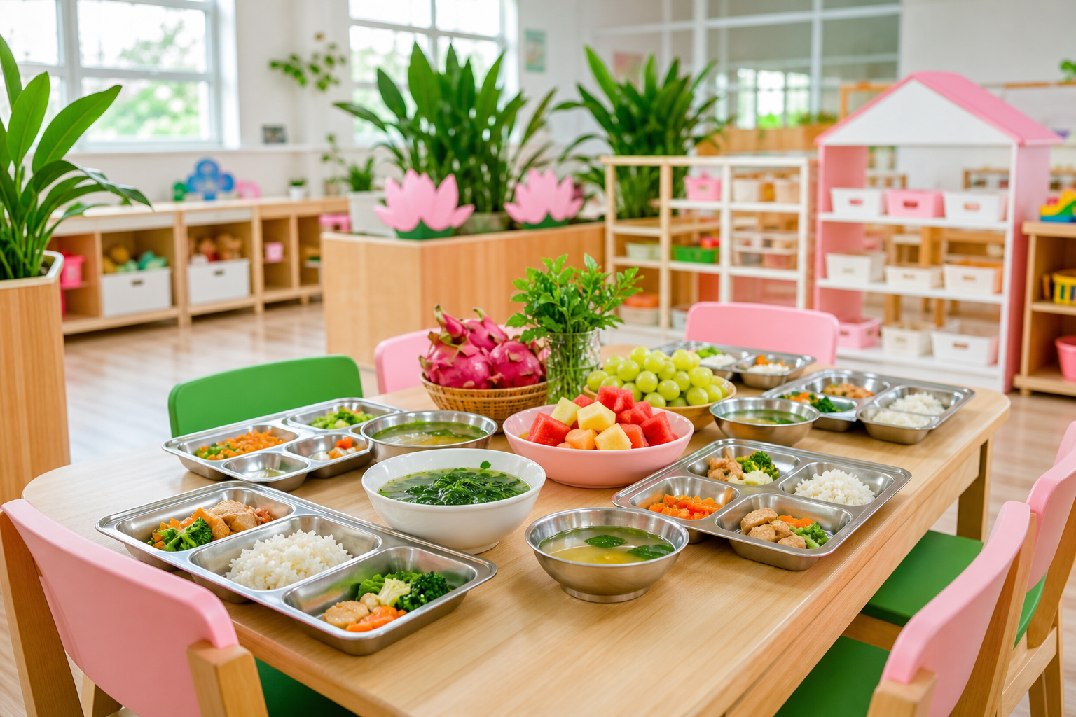 Bữa ăn mầm non